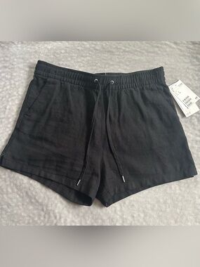 H&M linen blend shorts